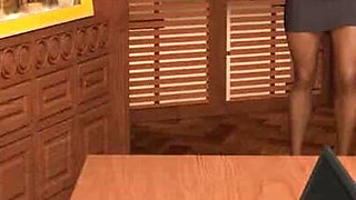 Project hot wife: married wife and her boss in his office-S2E15