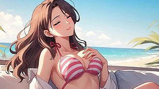 AI Generated Cartoon content, Uncensored video of 18 Year old Anime Girl, 3D Cartoon on closeup by Kiidzy Animates