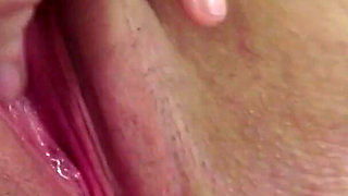 Horny BBW with Big Beautiful Boobs & a Big Fat Ass Stuffs Her Fat Pussy