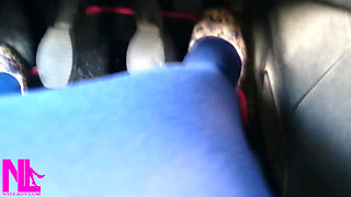 Driving Fast in Flowered Ballet Flats