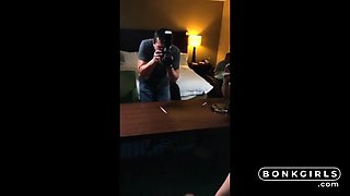 A Wild Night of Amateur Blowbang and Facials