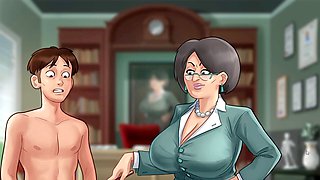 Steamy summer adventure with super hot aunt Hotbhabi