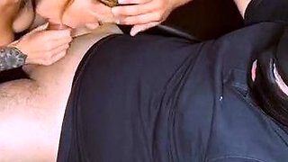 Naomie a French Blonde MILF Enjoys Wild Threesome Hardcore