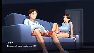 Stepsister Jenny Fucks Hard - Big Bobs & Summertime Saga 3D Sex