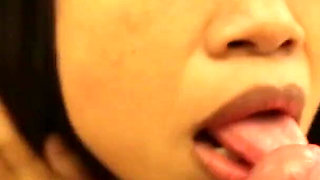 Asian Sex Diary petite Asian milf gets creampied