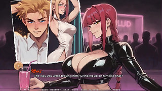 My New Girlfriend Taboo Hentai Game Ep.63 Two Step Sisters Taking Care of a Huge BBC in the Club Toilet!