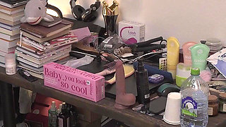 Mistress with a Strap-on Demands Foot Worship