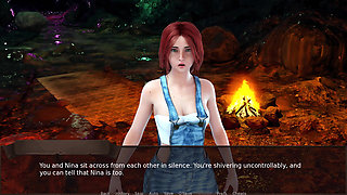 Love Season 8: Alex-nina Cave Rain Boob Reveal & First Fuck