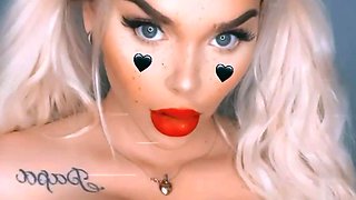 Curly Blonde Teen Records Solo Dildo Masturbation More at