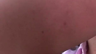 Lux Kittens Scene 4 Brunette and Blonde Busty MILF Lesbians Fucking on the Emergency Stairs