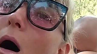 Amateur Selfie: Sasha Bikeyeva Gets Her First Anal Orgasm From Igor's Ass Licking Outdoors