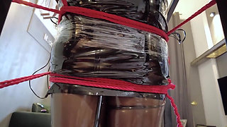 Mz32 - Bound Within a Metal Device, Reaching a Vibrating Climax.