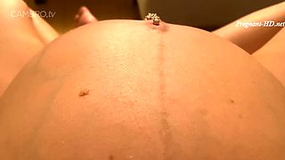 Pregnant Belly's Fetish Charm in a Sultry POV Tale