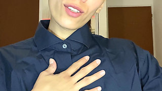 The Slutty Secretary Infallibly Relieves Her Boss's Stress