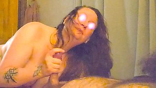 Deep throat, male orgasm, loud moaning orgasm