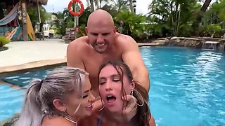 Pool Some - Threesome Fuck