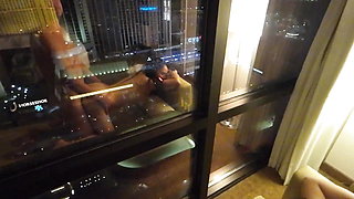 I fucked a slut in the mouth and pussy in a Vegas Penthouse