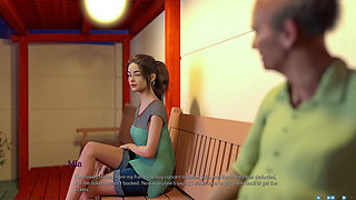 Awam-style Game - Being a Wife (v1.220p) - P5 - She Becomes a Filthy Cheating Wife - First Time She Lets Goro Penetrate Her