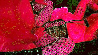 Amazing amateur blonde enjoying a doggystyle