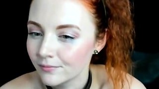 Busty Canadian MILF Drinks Her Own Milk on Webcam