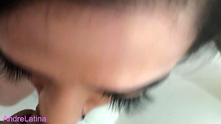 Amazing Blowjob in the Bathroom