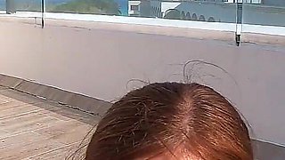 Rooftop Ass to Mouth Facial