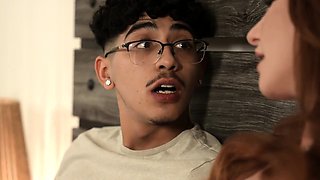 Mexicana blowjob with her big boobs