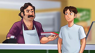 Summertime saga, anime porn, mommy