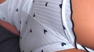 Stepsister Leaves the Door Open for Me to See Her Sexy Pajamas and I Couldn't Resist Fucking Her Tight Pussy