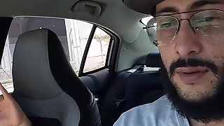 Tight Pink Pussy Crushed in the Car During an Unscripted Encounter