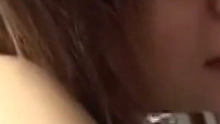 Young Wife Takes Thick Dildo Deep in Ass