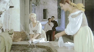 Renaissance Foursome: These Washerwomen Are Real Sluts