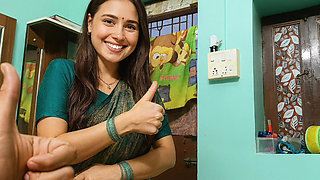 Indian daughter in law American Stepsister Romantic Video By -Snapchatenglish