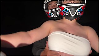 I Picked Up A Didi Customer Without A Bra And He Made Me Cum On My Panties Again