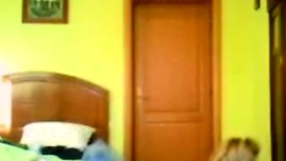 stepmom dresses up in our summer cottage (voyeur)