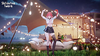 [4k Ultra-high-definition] Long Queencard Black Silk Miniskirt Anal Seila Beads Charming