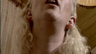 Mature Blondie From France Showing Him Hot to Use His Cock