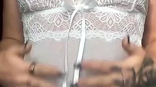 Beautiful brunette in sexy solo fingering masturbation 4 wmv