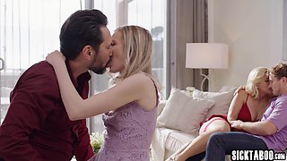Hot big tits MILF Carlita Ray fucks in swap couples with Scarlett Sage