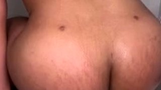 Kendoll No Makeup Anal Dildo Riding In The Bathroom