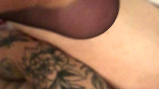 Dildo Fick in Nylons