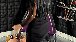 Hard Bullbusting Hard Kicking CBT by German Femdom