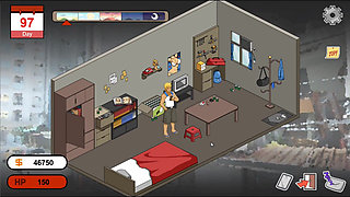 Hentai Game - Handyman Legend - Office Girl H-scenes