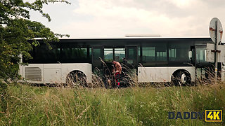 DADDY4K. What is better than to fuck in estranged bus?