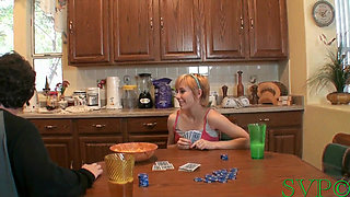 18-year-old Rae Smokes for Her Stepbrother