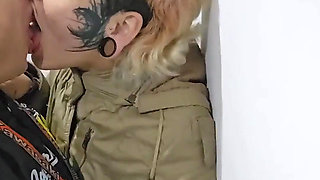 Young Bisexual Eats a Client Without a Condom
