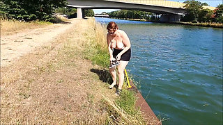 Walk Topless Along the Canal