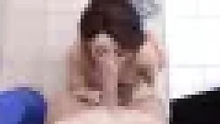 Stepmom Gives Sloppy Blowjob and Swallows Cum in Shower - Big Tits MILF