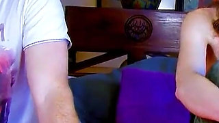 Skinny teen Johanna Jacobs is fucked by a man with a condom during casting