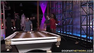 Ebony Skyler Nicole Enjoys Anal Sex And Gangbang
